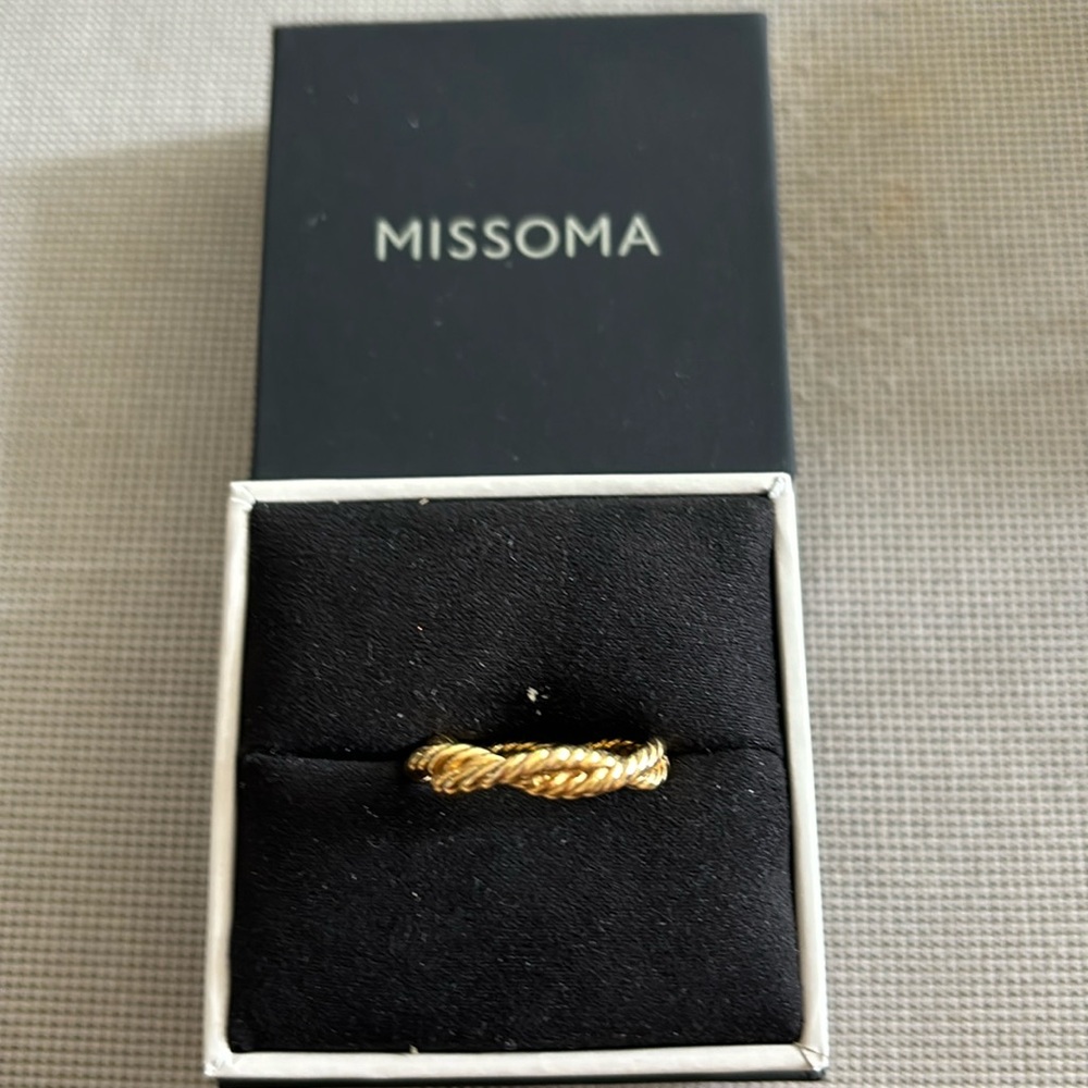 Missoma double rope ring